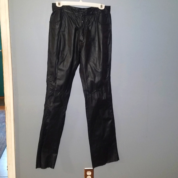 Harley-Davidson Pants - HARLEY DAVIDSON Women's Leather Riding Pants w/Removable Lining